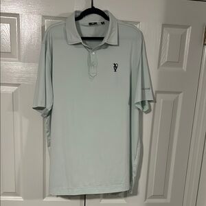 Men's Footjoy XL Light Green Polo